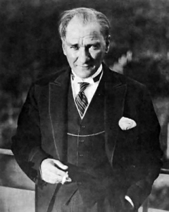 The founder of modern Turkey, Ataturk is so beloved that his first name has become an adjective for Turkey's secular, Western-style government: "Kemalist"